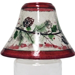 Woodland Winterberries Candle Shade
